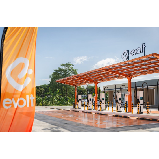 รับเงินเพิ่ม 5% เมื่อเติมเงิน 200 บาทขึ้นไป บนแอปพลิเคชัน EVOLT