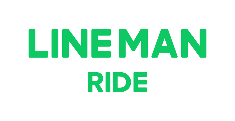 โลโก้ LINE MAN RIDE
