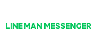 โลโก้ LINE MAN MESSENGER
